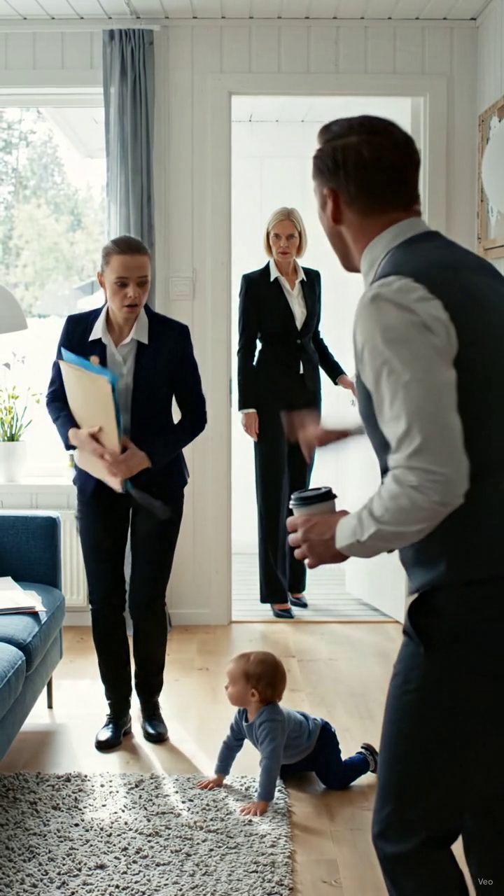 Haastattelun aamuna äitini seisoi oven edessä kuin vartija ja sanoi: