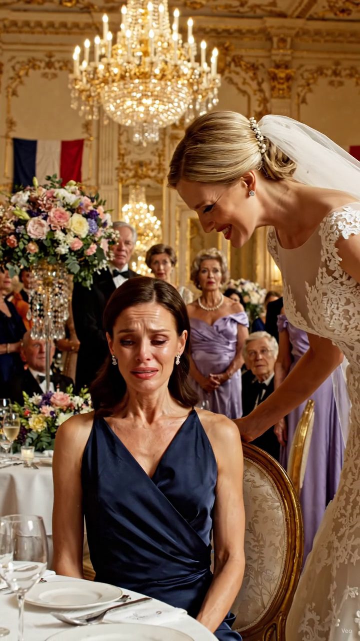 Lors du mariage de ma soeur, la mariée s'est penchée sur mon décor vide et a ri,
