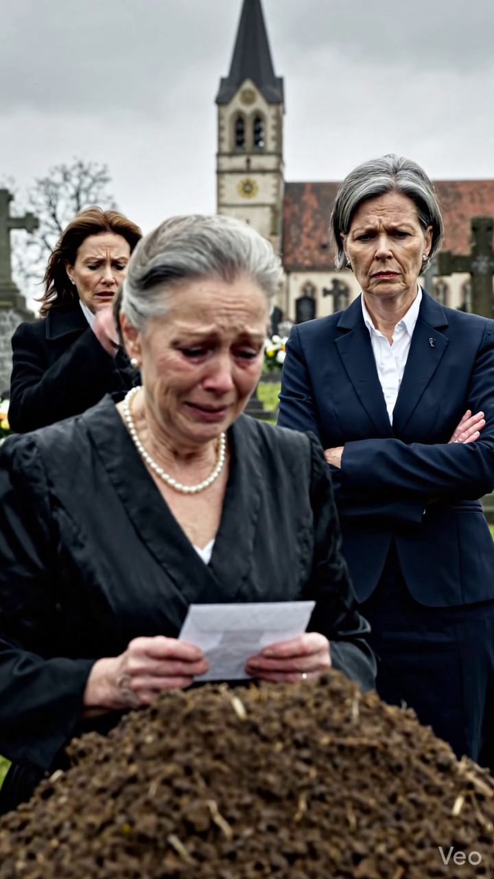 Dorothy hatte gerade ihren Mann von 43 Jahren begraben, als eine Frau, die sie noch nie gesehen hatte, bevor sie aus der Beerdungslinie trat, einen weißen Umschlag in ihre Hand setzte und flüsterte: