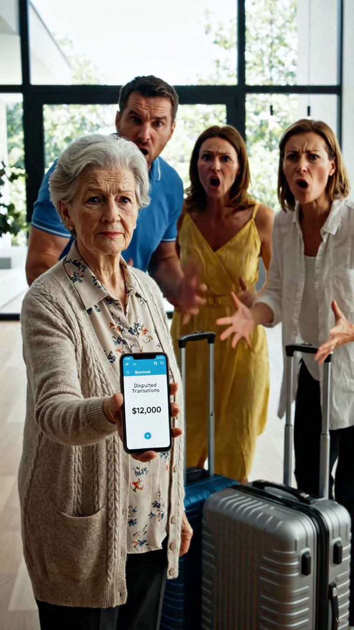 Meine Tochter sagte, ich könnte dem Familienurlaub beitreten, solange ich für mich bezahlt habe. Ich sagte: „Nein, danke.“ Drei Stunden später, meine Banking-App zeigte mehr als $12.000 in Gebühren für Flüge, Hotelzimmer und Spa-Pakete... mit einer Note vergaß sie zu löschen “Mom wird es nicht erkennen, bis wir bereits angekommen sind.”
