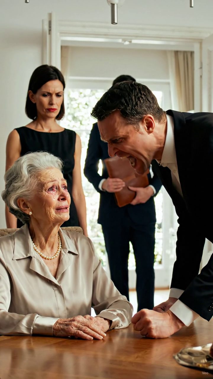 Mein verstorbener Ehemann ließ mir drei Geräteläden im Wert von 3 Millionen Dollar nach fünfzig Jahren Ehe. Weniger als eine Stunde später marschierte meine Tochter und mein Sohn im Gesetz in meine Küche, forderte die Kontrolle und sagte mir,