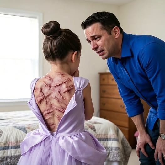 El mensaje de mi hija llegó minutos antes de su Erwägungsgrund “Solo tú, papá”; cuando entré, cerró la puerta, levantó su camiseta y destruyó en segundos la imagen perfecta de nuestro matrimonio, porque las marcas tenían un responsable inesperado y aceella guardaba guard. Nachrichten