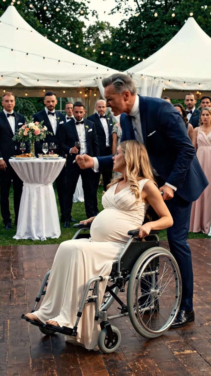Na oslavě mého bratra, můj otec demandoval, že podepíšu svůj dům za 450 000 dolarů mému bratrovi. Odmítl jsem. Furious, on grabbed my Wheelchair while I was 8 months Pregnant, and in over of everyone, I was thrown to the floor. O chvíli později jsem cítil, že je něco špatně. Když jsem probojovával bolest, podíval jsem se jim do očí a řekl: