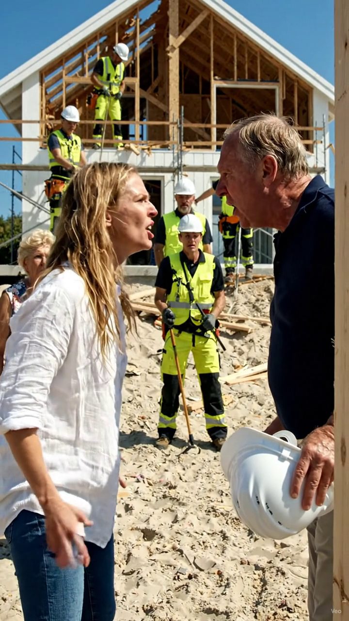 Ich fuhr zu meinem privaten Strand-Eigentum und sah Bauarbeiter zerreißen Wände. Meine Eltern sagten, sie erweitern es für die Familie meines Bruders. Ich zeigte der Baufirma meine Eigentumspunkte und hielt alles auf. Dann gab ich... Neuer Tag