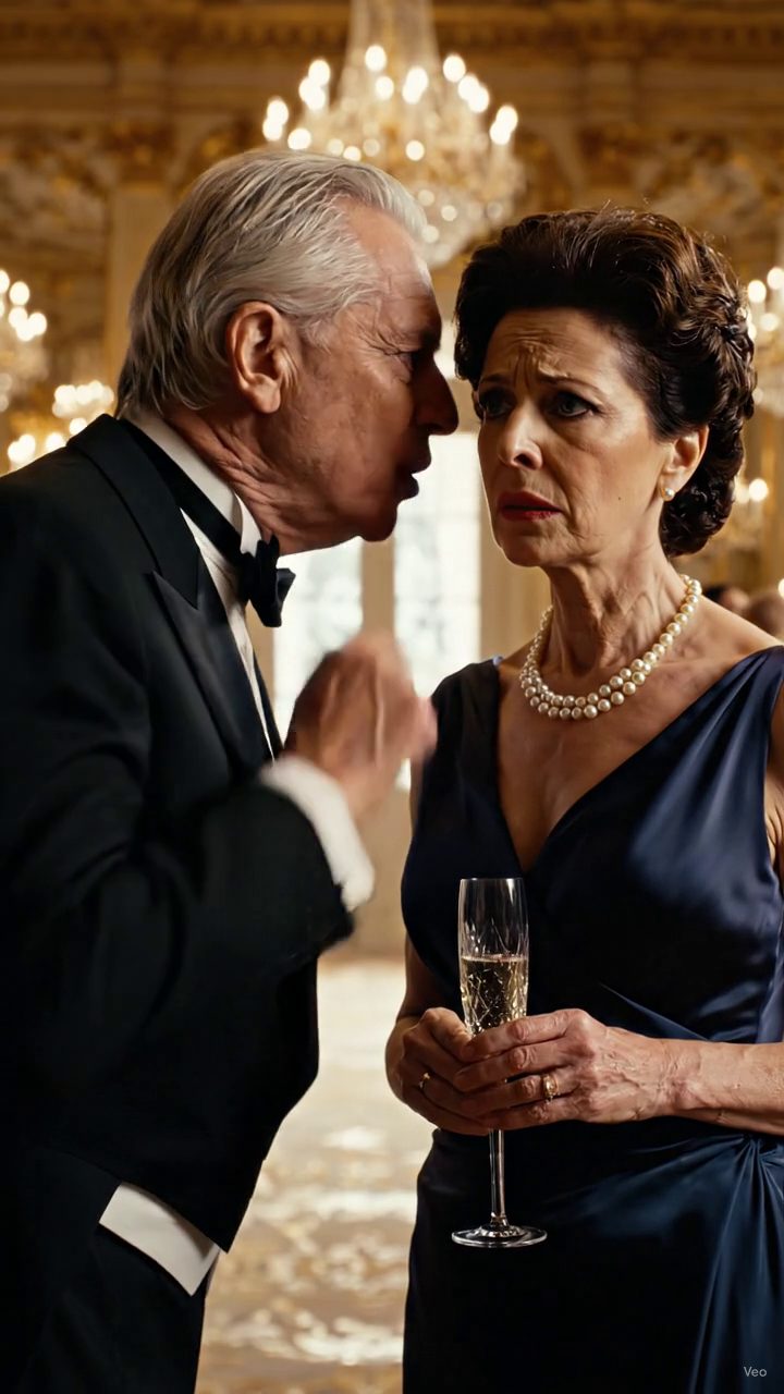 Mi esposo me guió a una Gala Corporativa, Hissed, “Stay in the Back, Your Dress is Embarrassing”, Luego el CEO de Billionaire paseó por su Handshake, vino directo a mí en frente de todo el mundo, y hizo el Ballroom Plenario reloj mi marido perdió el control