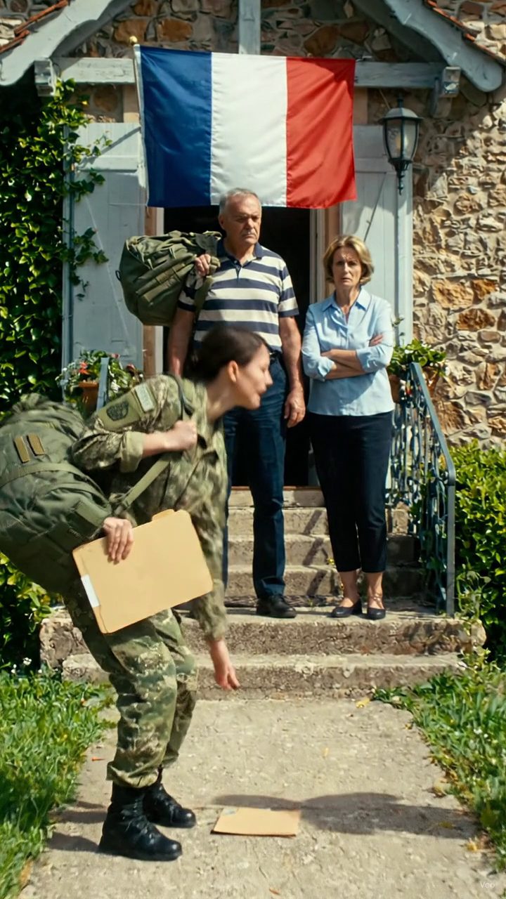 Cette maison appartient à de vrais membres de la famille ! J'ai souri et j'ai dit :