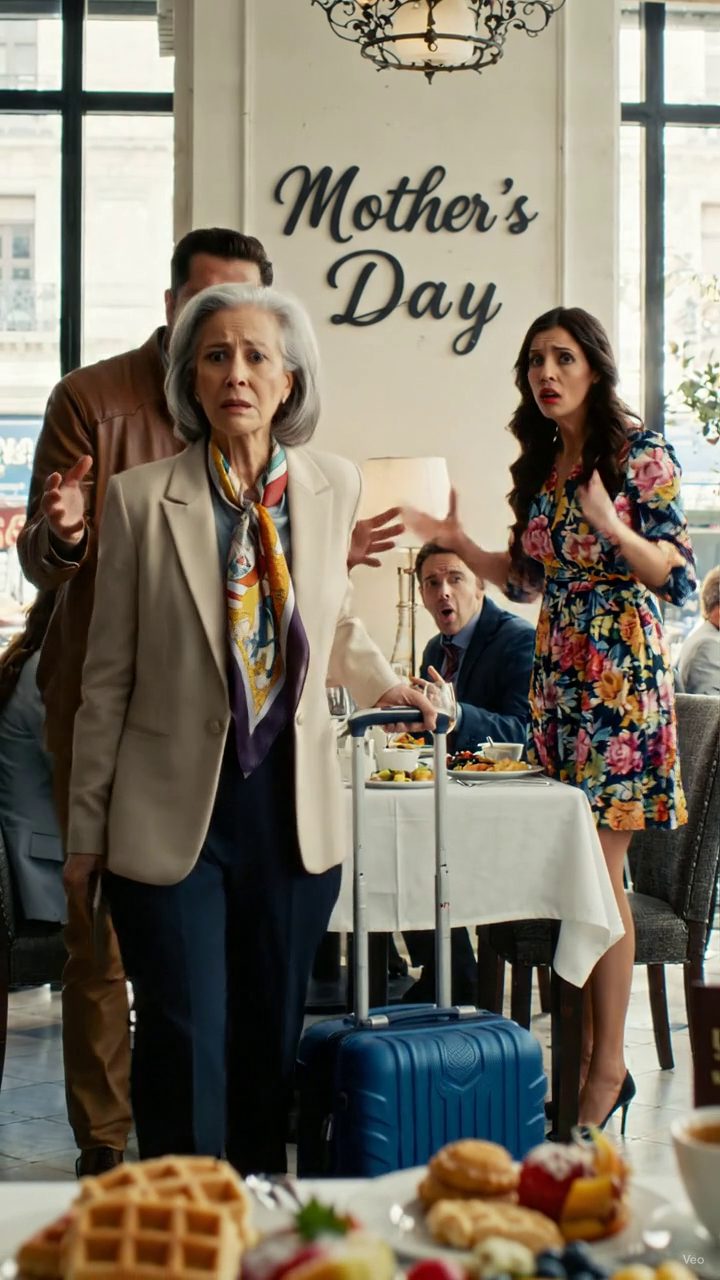 Mis hijos pensaban que el Día de la Madre iría exactamente como de costumbre escogieron el restaurante caro, ordenaron doce, y me esperó para cubrir todo. Pero este año, tuve un plan secreto que se negaron a creer, y cuando llegó el cheque, ya estaba abordando un vuelo a Italia. Royals