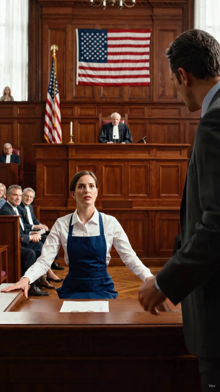 Mon père m'a emmené au tribunal pour mon grand-père $11 millions de succession. C'est juste une serveuse, a dit mon père. le juge s'est moqué, une serveuse gérant des millions ? puis je me suis levé et j'ai dit,