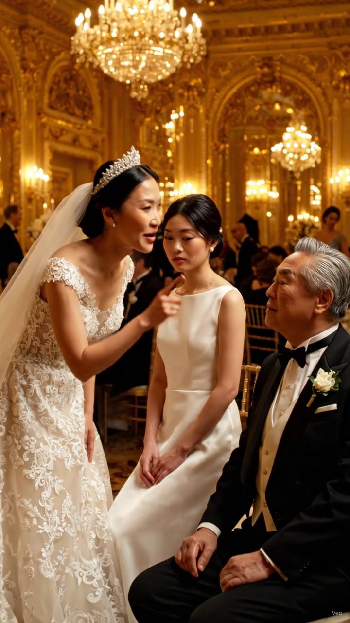 Meine Stiefschwester rief mich “nur eine Krankenschwester” bei ihrer Hochzeit Dann erkennt der Grooms Vater