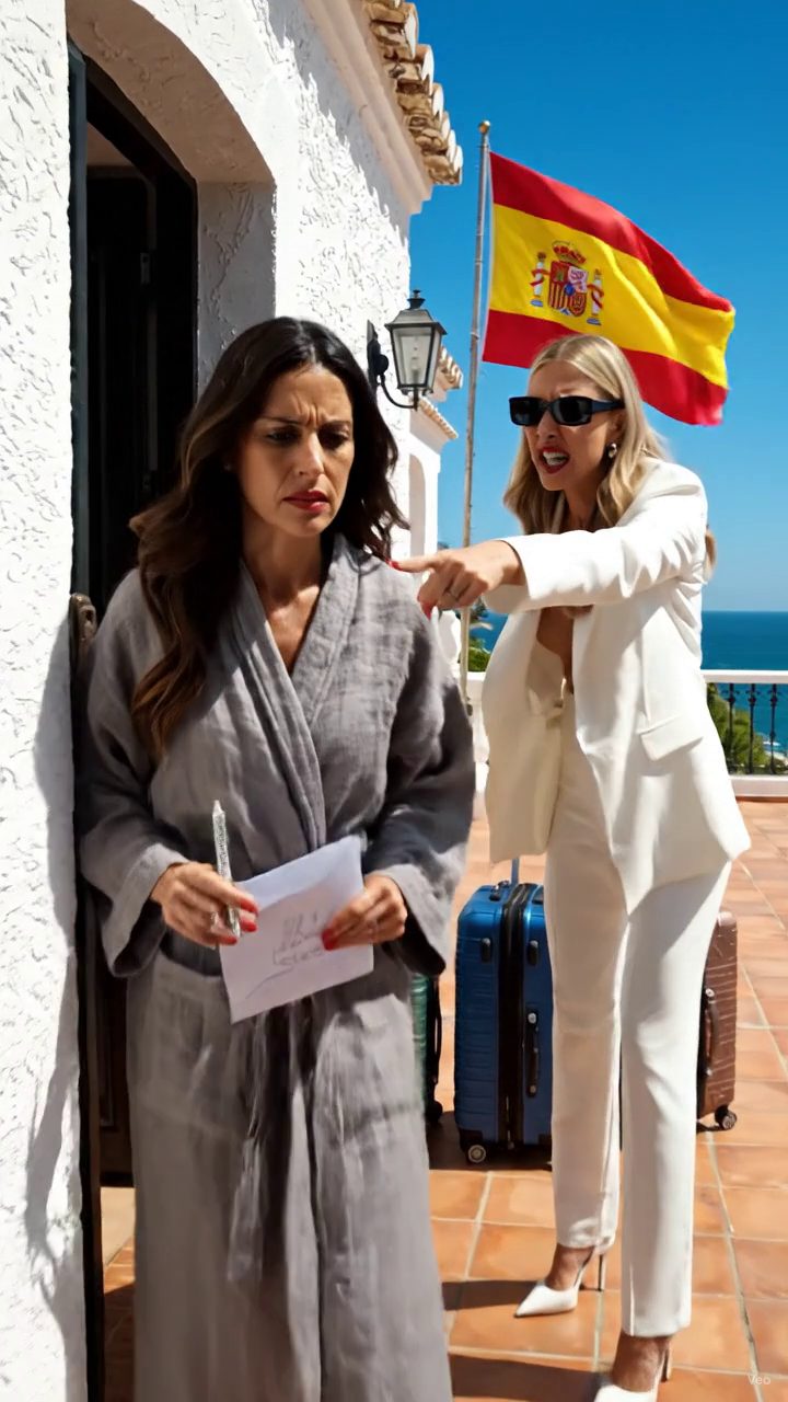 “Necesitarás sacar tus cosas de la suite principal antes de llegar”, me dijo Victoria por teléfono, como si mi nueva casa de playa ya le perteneciera. Mi mano todavía estaba temblando cuando ella agregó, ‘Si no te gusta, Emily, puedes vivir en otro lugar.’ Por la mañana, estaba de pie en mi porche con maletas, gafas de sol y esa sonrisa de almuerzo de la iglesia... hasta que saqué la única cosa que mi madre dejó atrás.