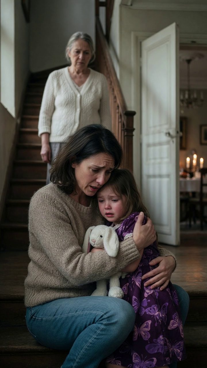 Ma mère a envoyé ma fille de 7 ans en bas pendant l'action de grâces parce que sa robe de papillon ne correspondait pas aux photos de famille. J'ai souri au dîner, qu'elle croie qu'elle avait gagné, et j'ai attendu qu'une enveloppe de crème atteigne sa boîte aux lettres cinq jours plus tard.