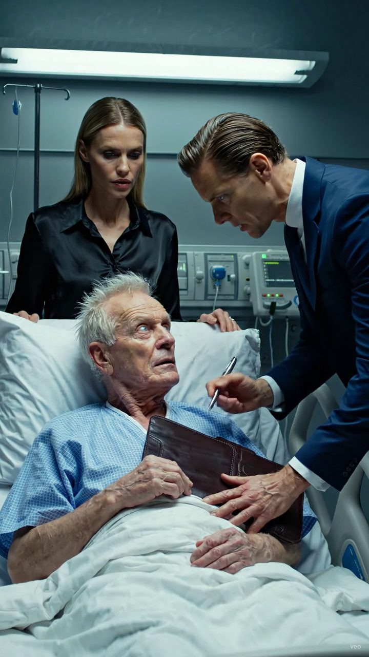 Moje snacha si zakryla obličej, když doktor řekl, že mi zbývají tři dny, ale skrz prsty jsem ji viděl usmívat se.