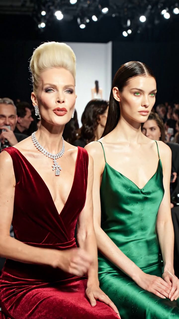 Die Frau schämte sich an der Pariser Fashion Week war die versteckte Genie hinter der weltberühmtesten Luxusmarke..007