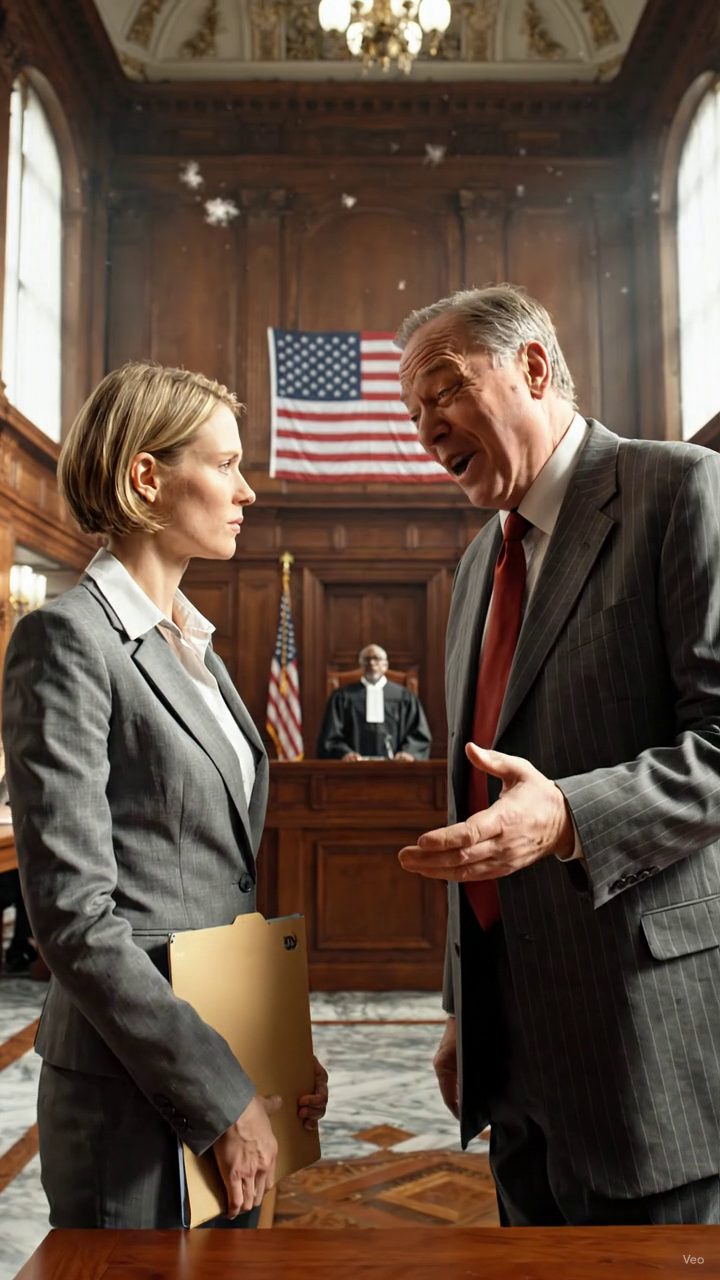 Mon père a ri au tribunal jusqu'à la signature de Lydia... Mon père est arrivé à l'audience officielle avec cinq avocats, ma mère en