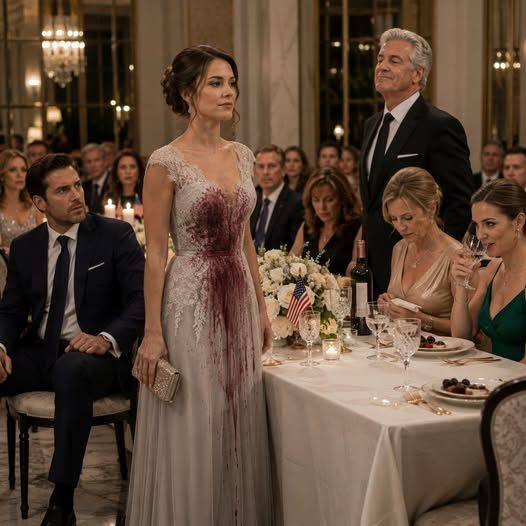 Mon Billionnaire Père a versé une bouteille de vin rouge de 5 000 $ sur ma robe de dîner de répétition et Smirked, dans une robe pas cher comme ça, vous devriez avoir été plus prudent , Il pensait que j'étais toujours son pauvre, fille invisible, jusqu'à ce que je suis entré dans le Hallway et fait deux appels téléphoniques