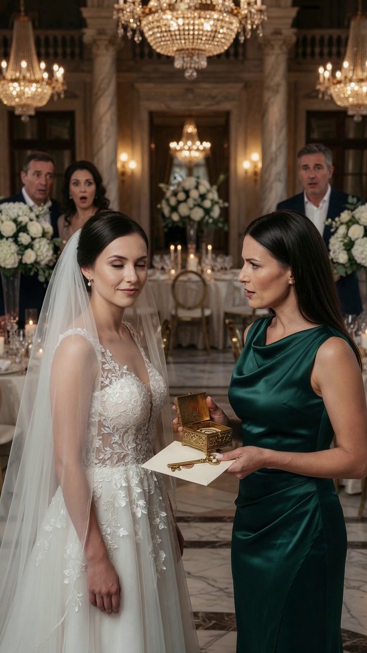 Na weselu mojej siostry, siedziałem w korytarzu, więc zostawiłem to, co się stało później.