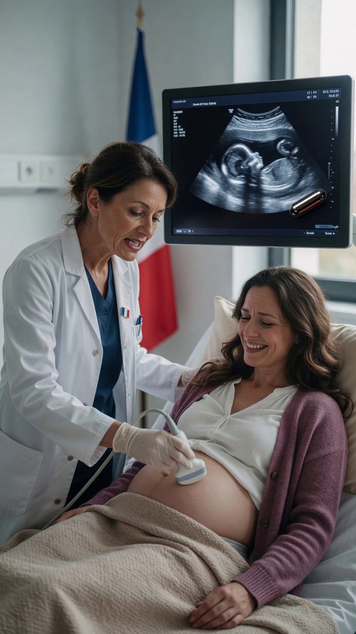 Lors de la vérification de la prégnance, le docteur, Looking Pale, demandé, Qui était votre médecin précédent?