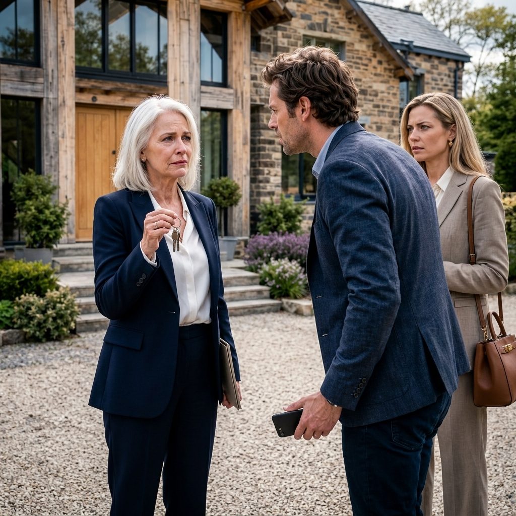 Ich habe vier Jahre lang ein Haus für meinen Sohn entworfen und beauftragte Auftragnehmer, jedes Detail zu bauen. Er sah es einmal an und sagte: „Es ist nicht der Stil meiner Frau.“ Ich habe nicht argumentiert. Sechs Wochen später habe ich das Haus für 1,4 Millionen Dollar verkauft. Als er entdeckte, dass der Verkauf endgültig war, rief er in einer Panik an und forderte, dass ich es rückgängig gemacht habe, aber die neuen Besitzer hatten bereits die Schlüssel...