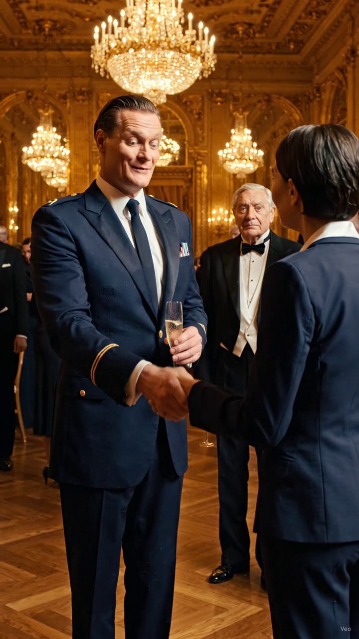 Můj otec se zasmál, "Je to ostuda, ale stále ji musím představit," v přední části mé sestry Navy SEAL fiancé Pak Jake viděl malé Pin na mé bundě, Stepped Back, a pozdravil mě jako celou zásnubní party šel tiše