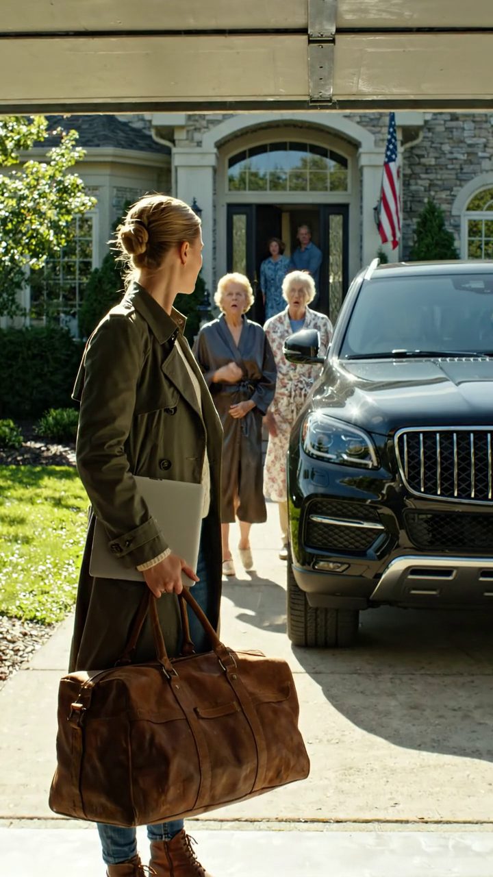 Ses parents l'ont envoyée au garage, ne se rendant pas compte qu'elle contrôlait encore l'affaire qui les mettrait sur la table de l'homme qu'ils voulaient impressionner