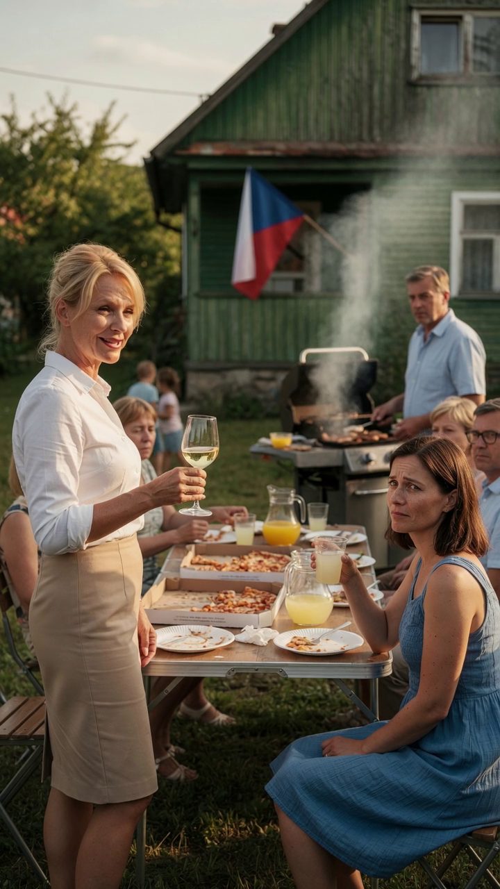 Na rodinném pikniku mých rodičů v Cedar Falls jsem seděl s plastovým šálkem limonády, zatímco moje sestra Colette zvedla sklenici vína a připíjela si mě jako dceru, která se vždycky ukázala na mizině, nuznou a stále doufala, že na tom záleží.