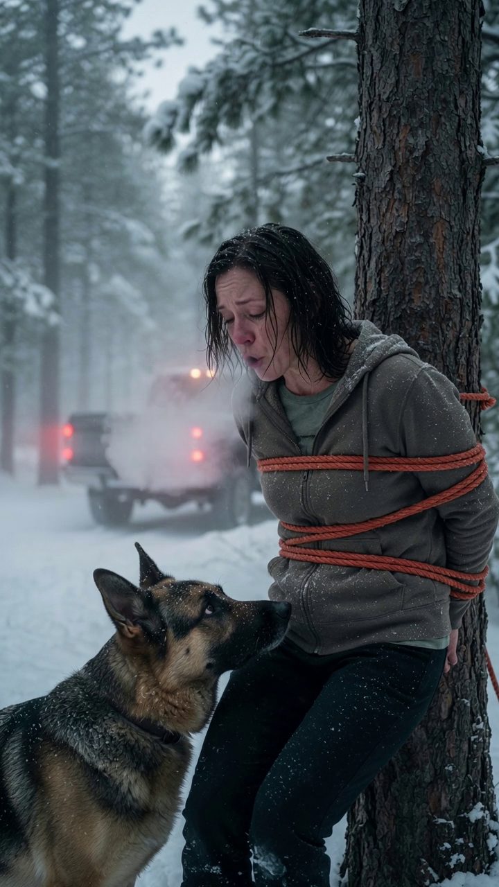 Der Armee-Doktor warnte, dass ich nicht überleben das Wochenende so mein Husband freiwillig, um mich nach Hause zu nehmen, Drove Deep in ein Colorado Snowstorm, Tied Me an eine Pine neben meinem pensionierten Militär-Hund und Lächeln, “At Least Your Funeral Won’t Need Ice.”