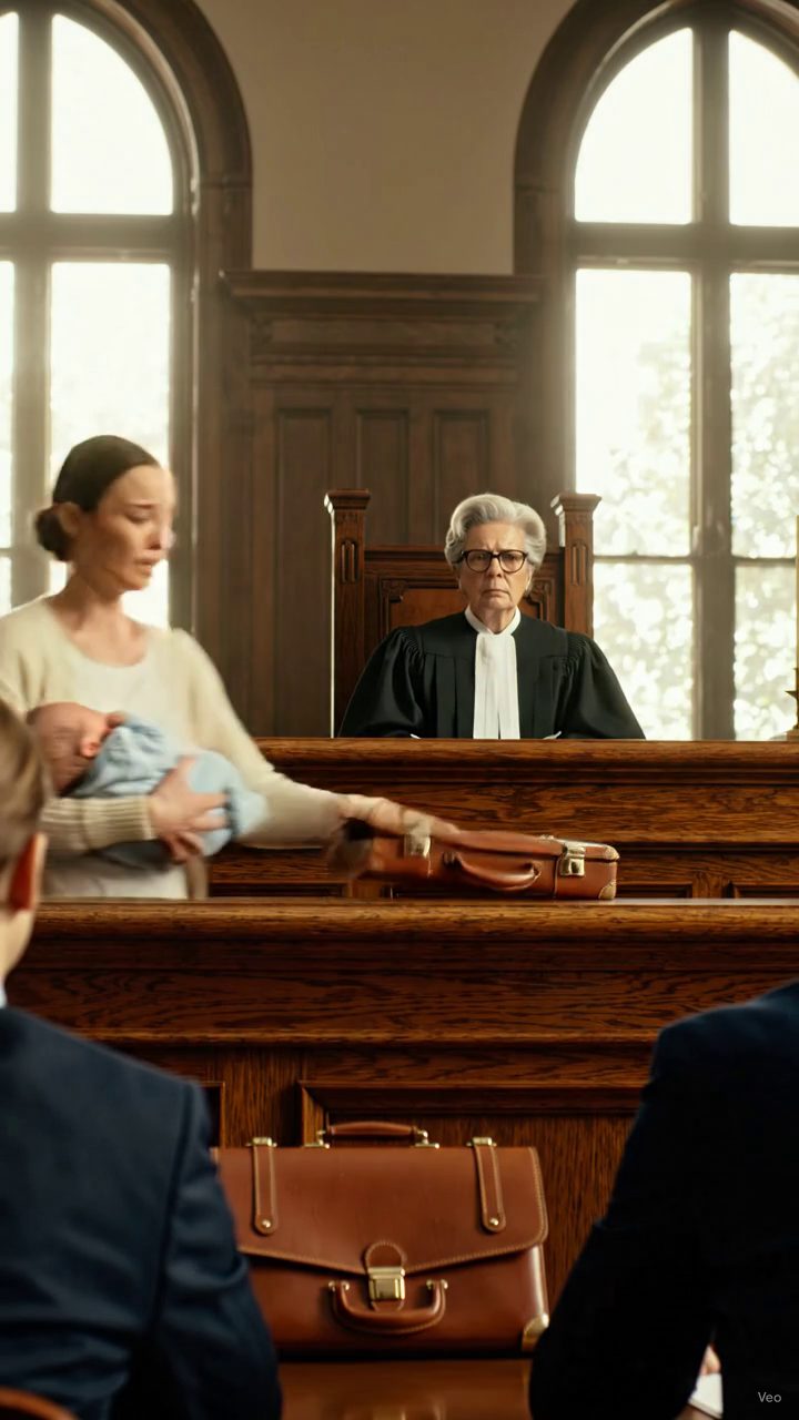 Il est la preuve. J'ai marché au tribunal avec mon nouveau-né puis exposé chaque mensonge mon mari enterré.