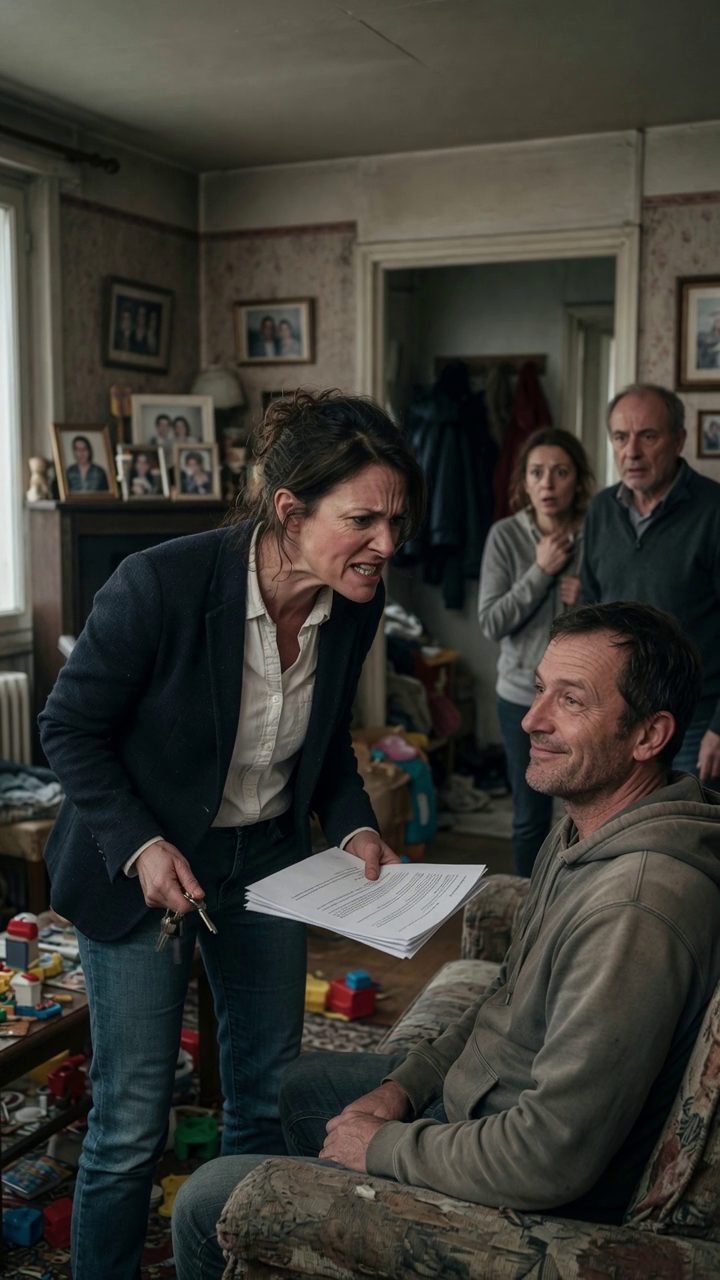 Mon frère a emménagé sa famille dans ma maison de 380 000 $ et a dit que c'était une propriété familiale. Rois