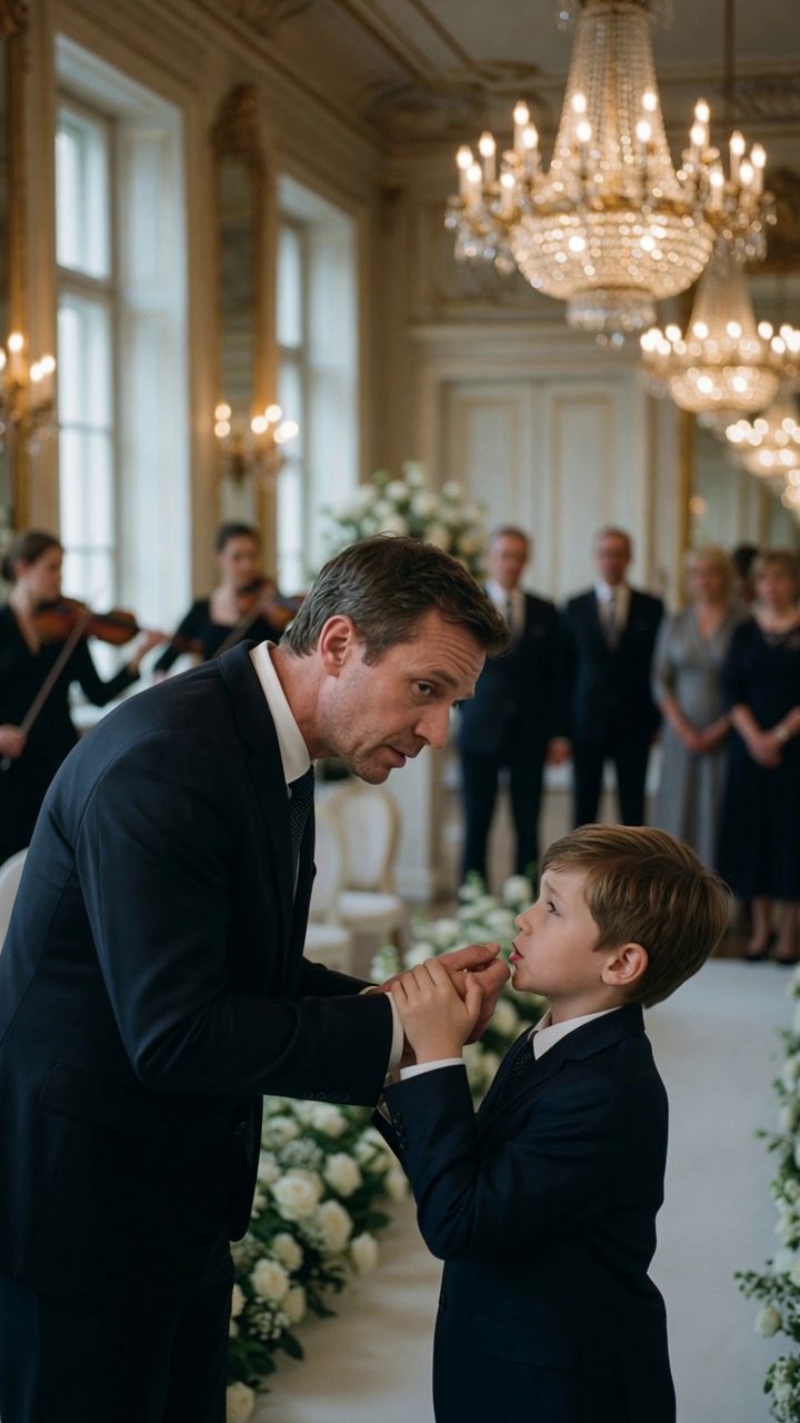 Gregory se usmíval na oltář mé sestry, jako bych byl příliš tichý na to, aby záleželo na tom, že jsem si neuvědomil, že telefon mého syna měl důkaz, který by mohl zastavit nejdůležitější den jeho života, než se přísahy dokonce usadí do místnosti