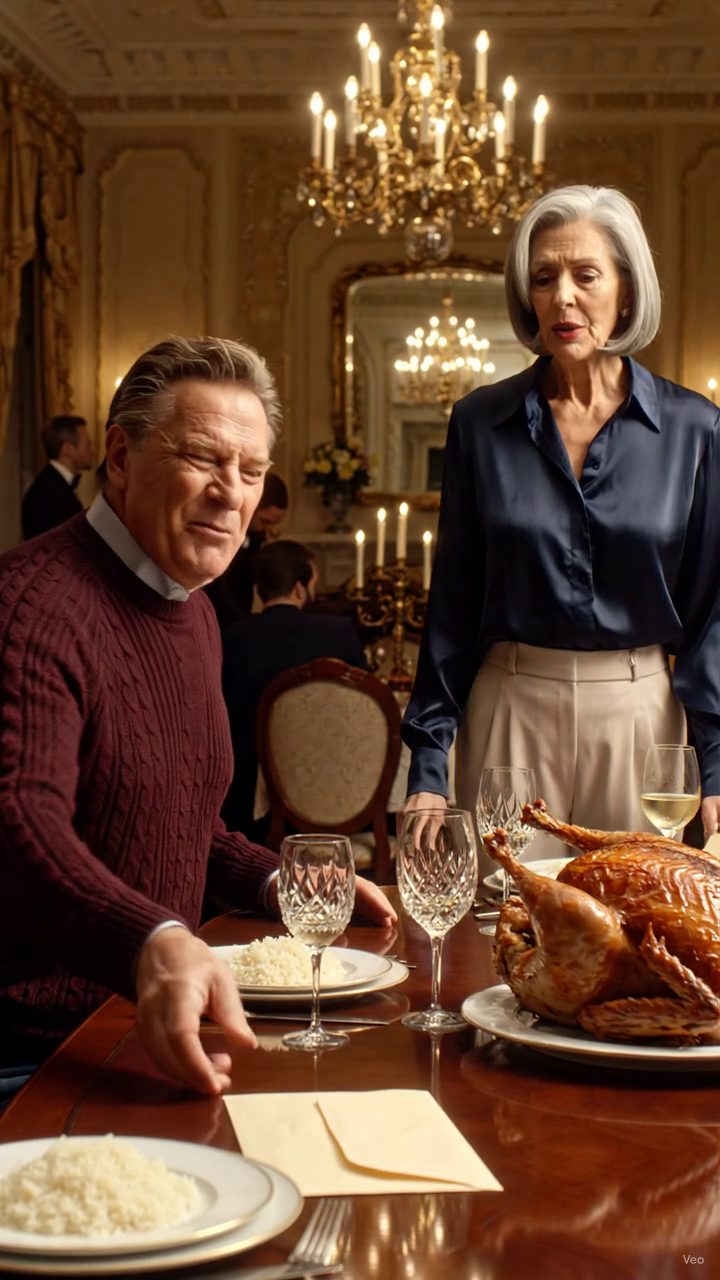 Mon mari a annoncé au dîner de Thanksgiving, « Je vends la maison ma petite amie a besoin d'un plus grand endroit pour ses enfants. Nos enfants adultes étaient stupéfaits alors qu'il décrivait la nouvelle vie qu'il avait planifiée sans moi. Je me suis levé, j'ai pris une enveloppe de mon sac, et je l'ai glissé sur la table. Depuis que vous faites des annonces... Il l'a ouvert avec un sourire. À la deuxième page, toute la table était restée silencieuse.