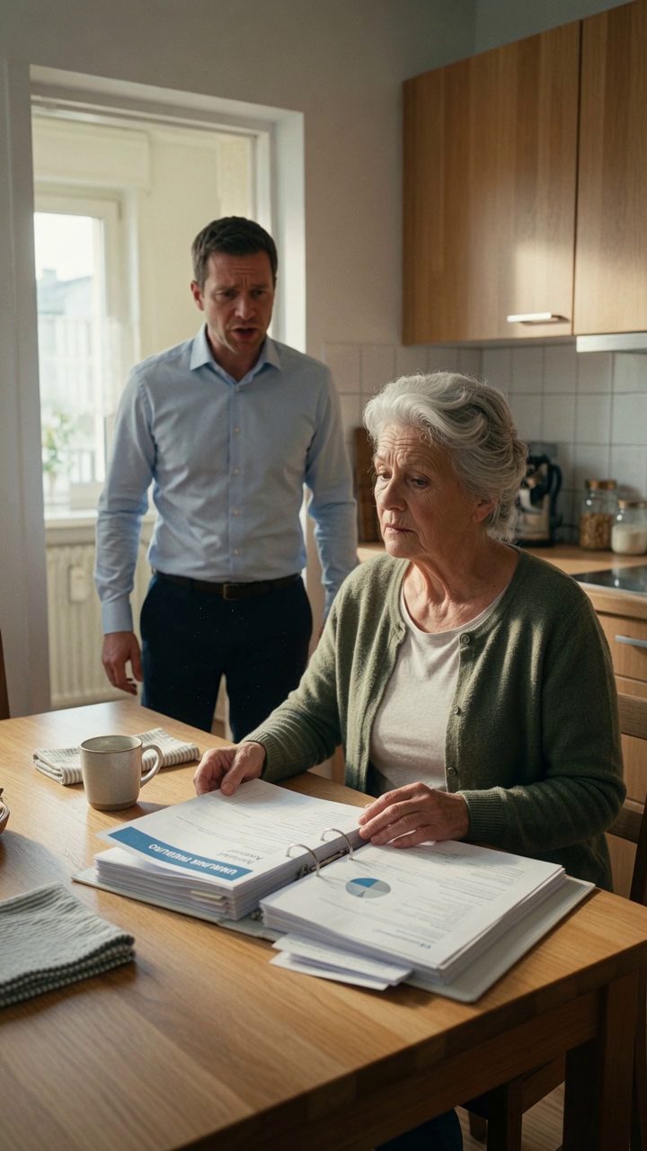 Ich sammelte meinen Sohn meine linke Hand, dann, bei seiner “Belebung des Lebens” Abendessen, Er machte sein Glas und dankte seine Frau und Mutter im Gesetz, um ihn zu retten, während ich Sat Six Feet Away. Ich verließ, ohne ein Wort zu sagen, aber der Binder, den ich den nächsten Morgen öffnete, gab etwas, das keiner von ihnen bereit war zu erklären