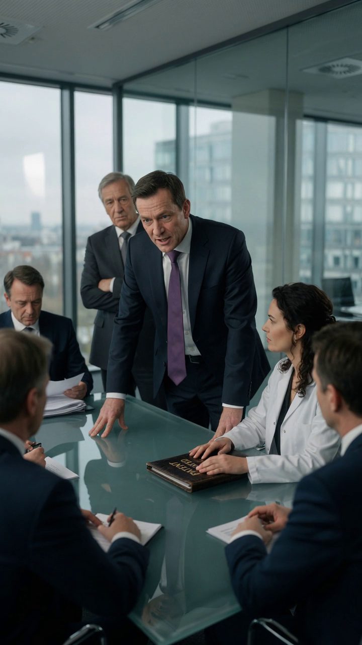 Mein Bruder ging in mein Boardroom bereit, meine Firma zu übernehmen, nicht die Patentpublikationen auf diesem Tisch zu erkennen, könnte seinen neuen Job, seine große Akquisition, und alles, was er dachte, er schon gewannt