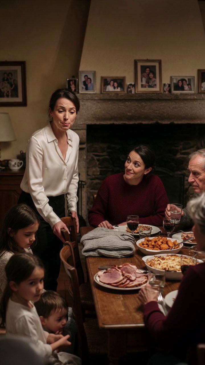 Je me tenais dans la salle à manger de ma mère six mois après la mort de mon mari tandis que ma sœur pointait sur la chaise vide à côté d'elle et disait,