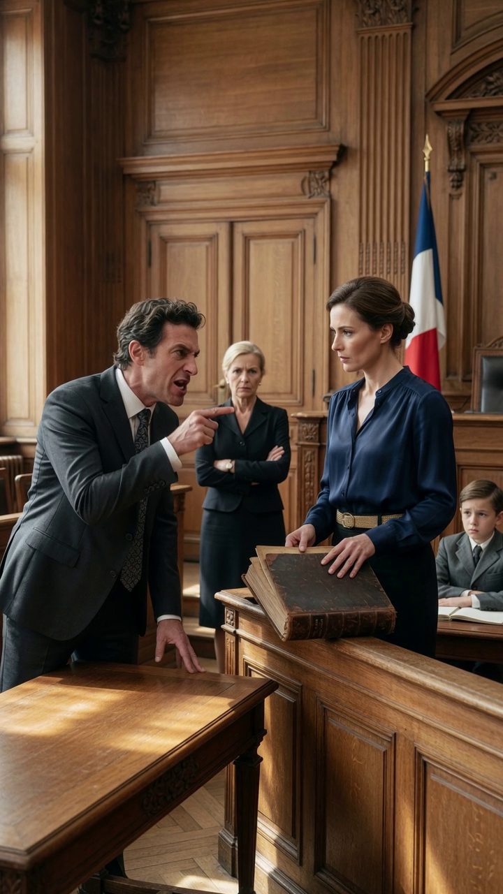 Mon mari a mis des papiers de divorce sur mon lit d'hôpital pendant que je pouvais me tenir, puis est revenu neuf ans plus tard pour me appeler un vétéran instable et prendre notre fils jusqu'à ce que le juge ait exigé le seul dossier militaire qu'il n'a jamais lue.