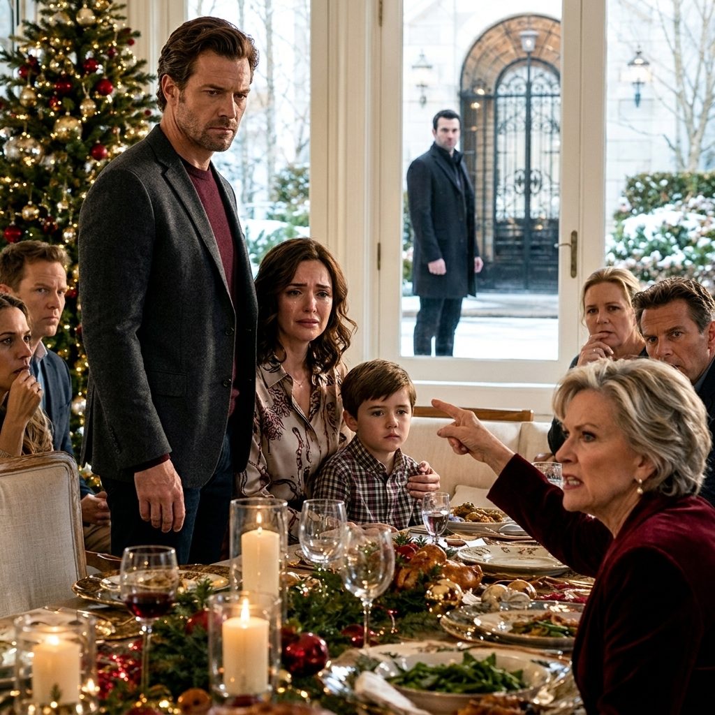 Maman a écrasé mon fils au dîner de Noël avec une seule condamnation. Nous sommes partis et ne sommes jamais revenus. Nouvelles