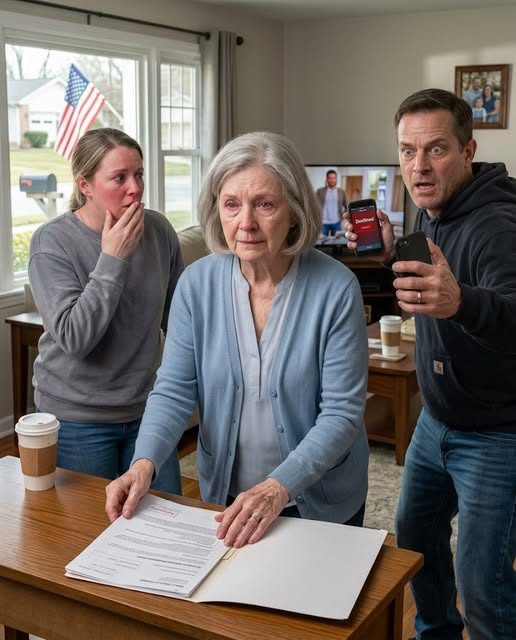 Une mère a repris sa retraite et sa famille a vu les journaux Aurelle Thehidden