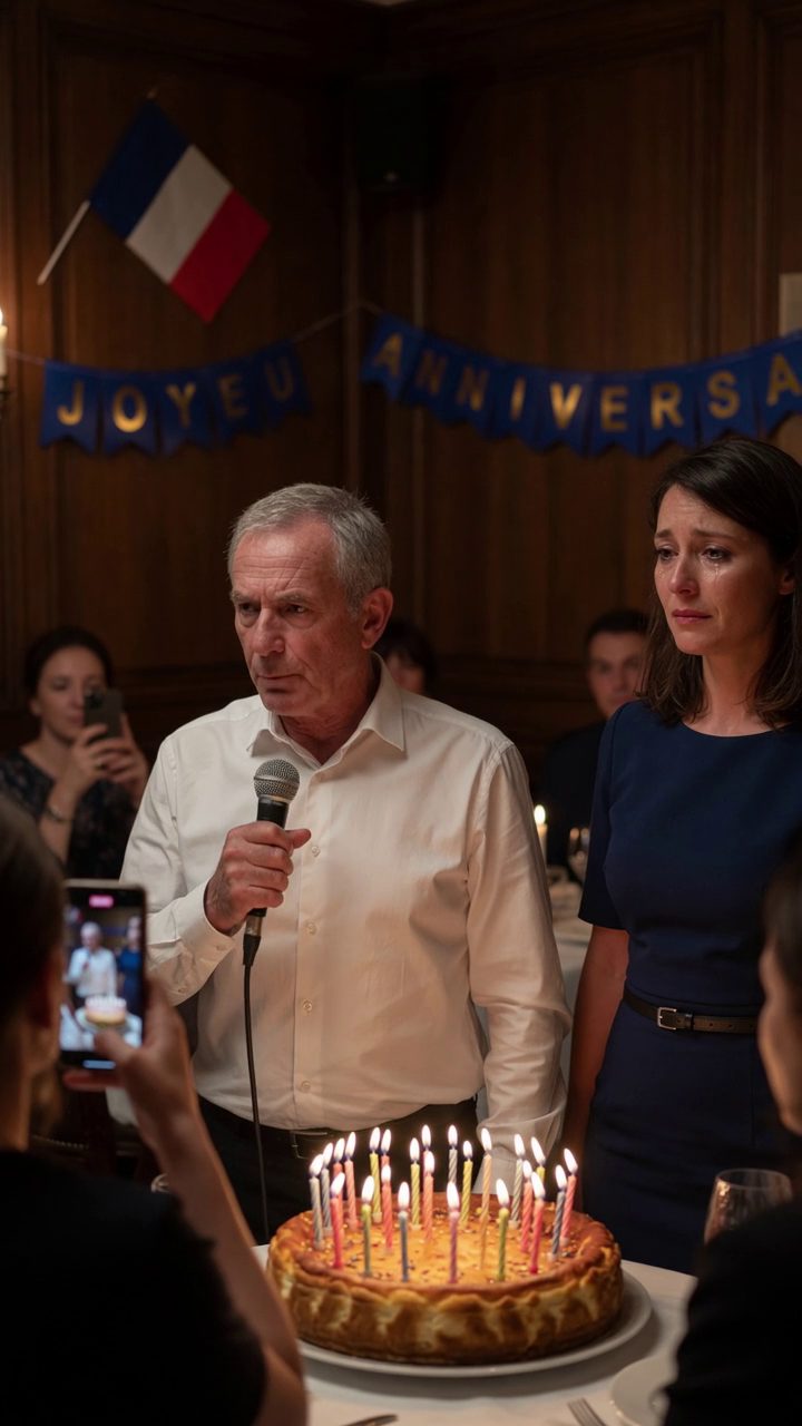Le jour de mon anniversaire, mon père s'est tourné vers moi devant tout le monde, a regardé droit dans mes yeux, et a dit