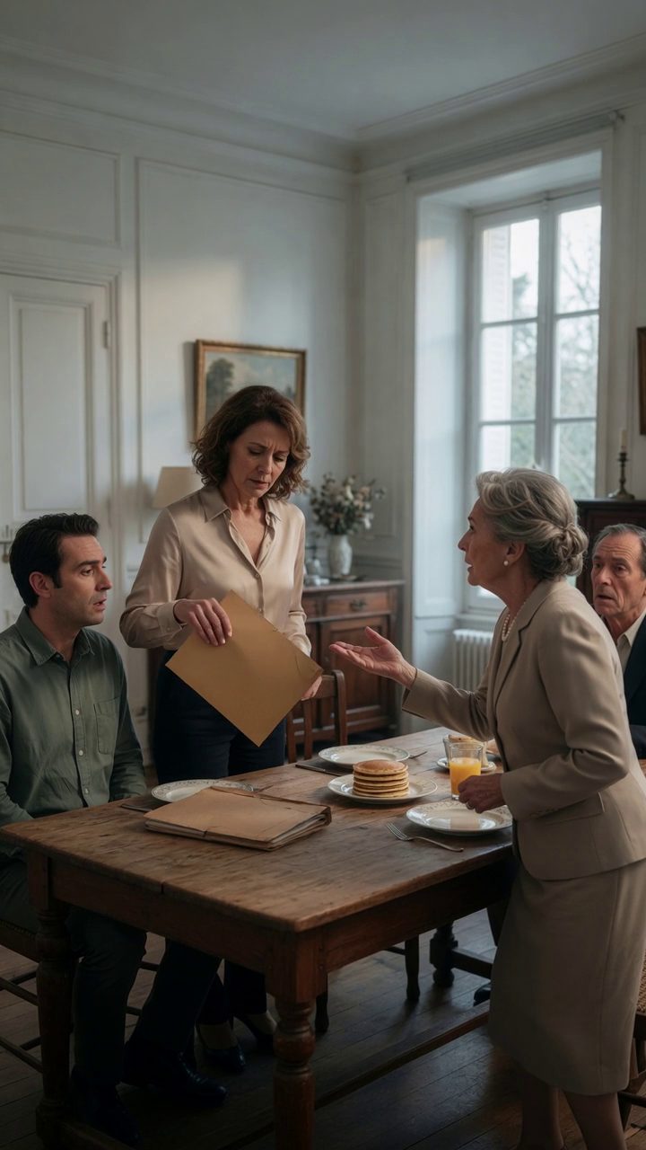 A 6 heures du matin, ma belle-mère est entrée chez moi sans frapper et a demandé la vente de 8 millions de dollars à ma mère.