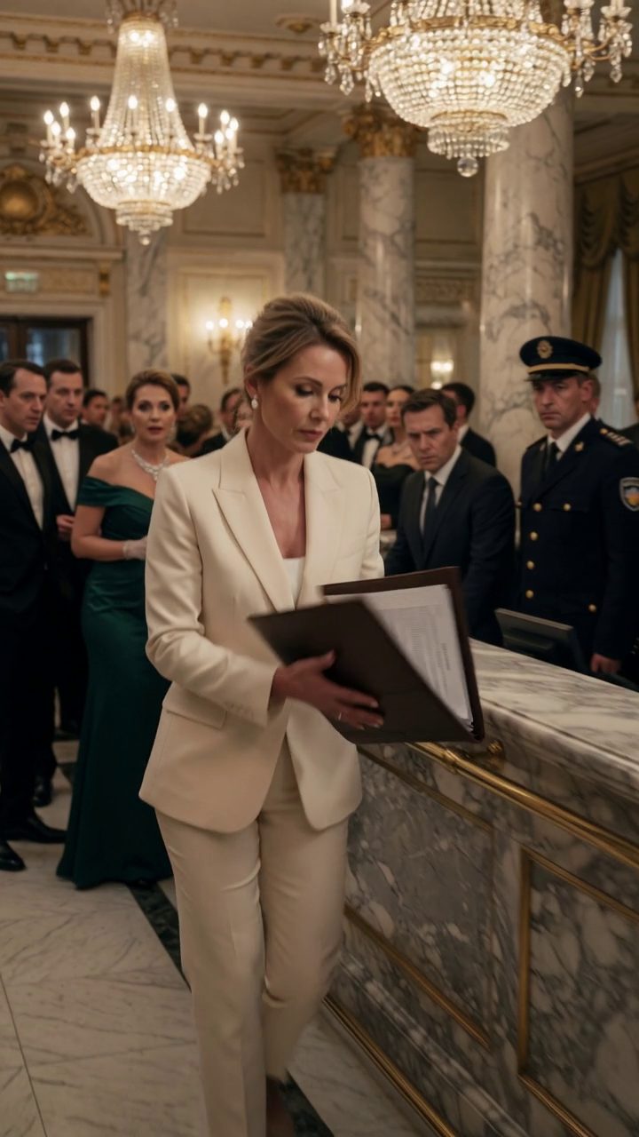 Wszedłem na galę hotelową mojego ojca, tak jak moja macocha powiedziała personelowi: