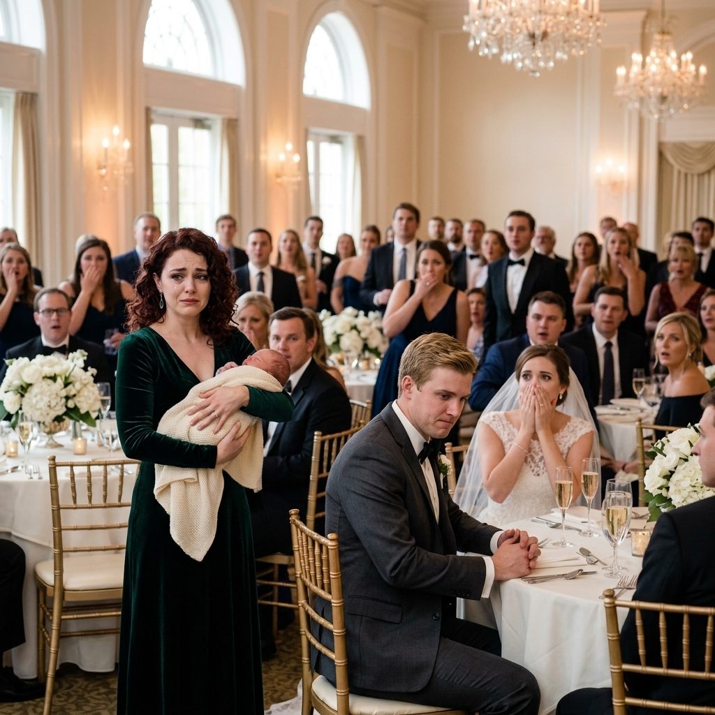 vf Acht Monate nach unserem Scheitern, Mein Ex Husband hat mich zu seiner Hochzeit eingeladen und mich verspottet, weil seine Herrin war schwanger “Unlike Me” Aber ich ging in die Kirche halten die drei Wochen alte Tochter Er nie Knew Existed, Exposed the Forensic Audit Proving His Bride Stole My Grandfather’s Inheritance, Froze Ihre Rechnungen vor dem Altar