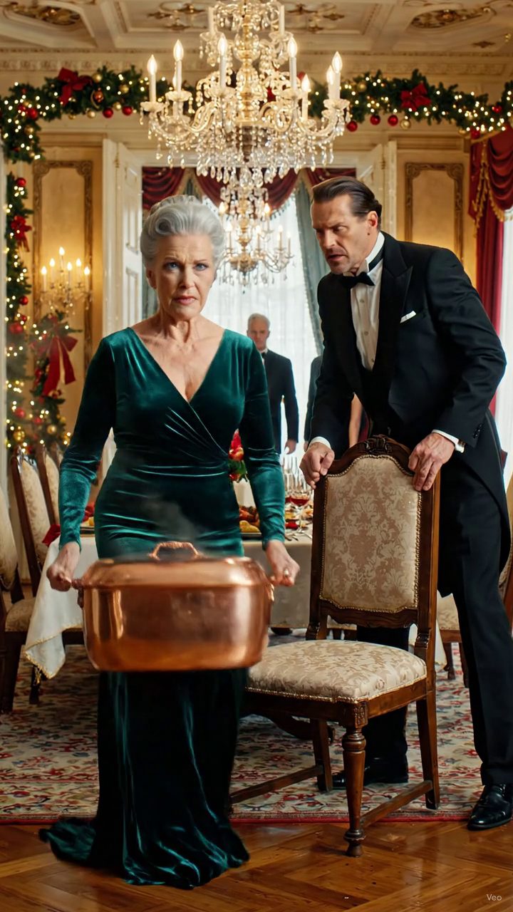 Il l'a retirée de sa propre table de Noël, ne sachant pas que sa fille attendait le procureur qui pourrait mettre fin à sa prétention à tout.
