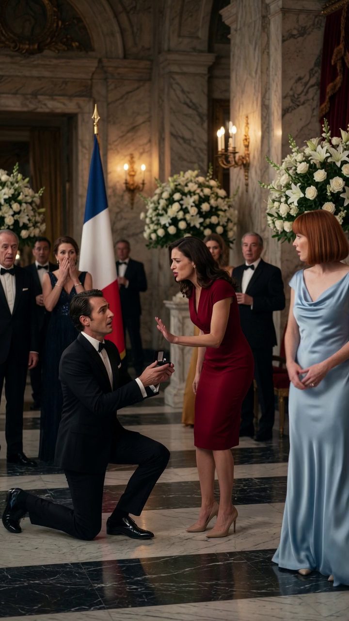 Ma sœur rit de la proposition de Thomas devant deux cents invités, l'appela son frère, et s'attendait à ce qu'il rampât comme toujours, mais quand il claquait la boîte à bague fermée, tournait vers la sœur tranquille qu'elle avait passé des années à effacer, et posait une question dévastatrice, chaque sourire dans la salle de bal disparut.