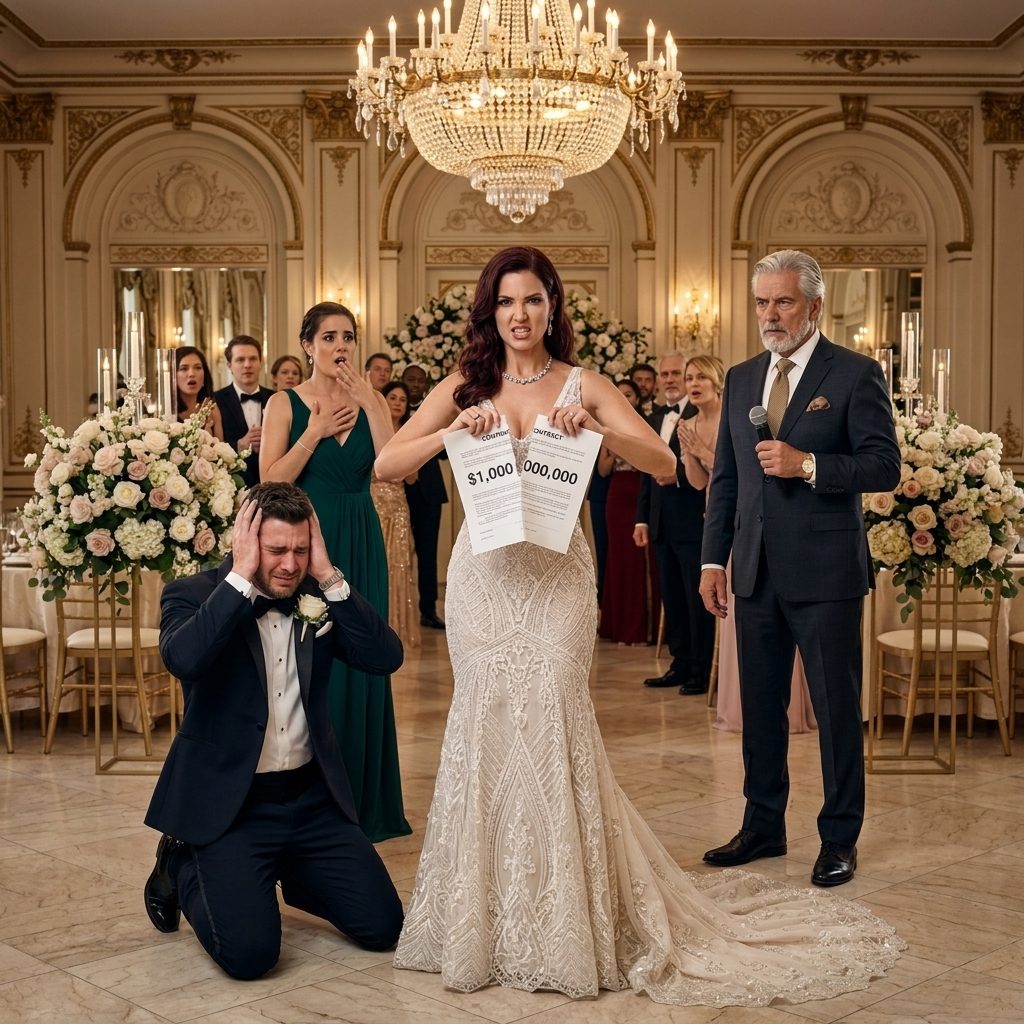 Mon mari a levé un verre devant les investisseurs les plus puissants de New York et a annoncé que sa secrétaire enceinte ne deviendrait pas moi sa nouvelle épouse et porterait l'héritier de l'empire qu'il prétendait avoir construit. Garrett attendait des larmes. Au lieu de cela, je me suis levé, j'ai déchiré notre entente de coentreprise de 10 milliards de dollars nouvellement signée en morceaux, et je l'ai dispersé dans le caviar comme des confettis. Il avait oublié que Sterling Corp n'avait survécu que parce que ma famille finançait ses projets, garantissait ses prêts et ouvrait toutes les portes qu'il se vantait de traverser seul. Avant d'arriver au hall de l'hôtel, j'ai ordonné à Vance Global de mettre fin à chaque partenariat, de geler chaque ligne de crédit et d'alerter le marché que sa ligne de vie financière était partie. Puis mes enquêteurs ont découvert quelque chose de pire que l'adultère Garrett avait acheté à sa maîtresse un condo de 12 millions de dollars avec des fonds corporatifs tout en déplaçant secrètement plus de 30 millions de dollars à travers des compagnies de coquillages offshore et le FBI était sur le point de recevoir tous les disques...