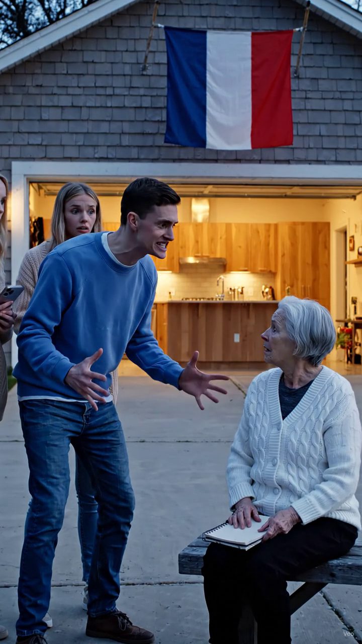 Ma belle-fille m'a dit que j'avais senti comme une vieille femme, alors je me suis déplacée dans le garage de la maison sur Elm Creek Road que j'avais gardé pendant 53 ans ; je n'ai pas argumenté, je n'ai pas pleuré, je suis seulement allé tranquillement voir le voisin qui m'avait tenu près pendant 10 ans et juste quand les deux d'entre eux pensaient que j'avais finalement cédé, la porte d'entrée s'ouvrit soudainement...