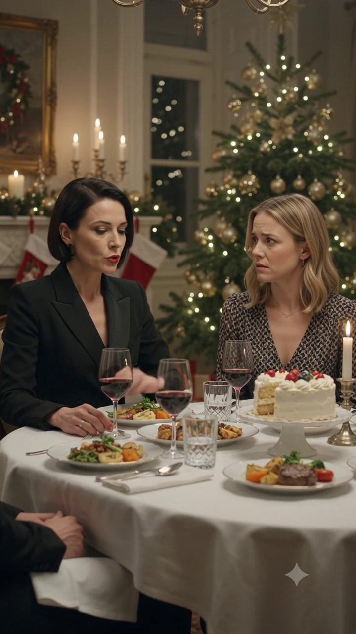Auf der Weihnachtsfeier dankte ich meiner Milliardär-Oma für den $250-Check; sie hörte auf, ihren Kuchen zu essen, sah mich direkt in die Augen und sagte: