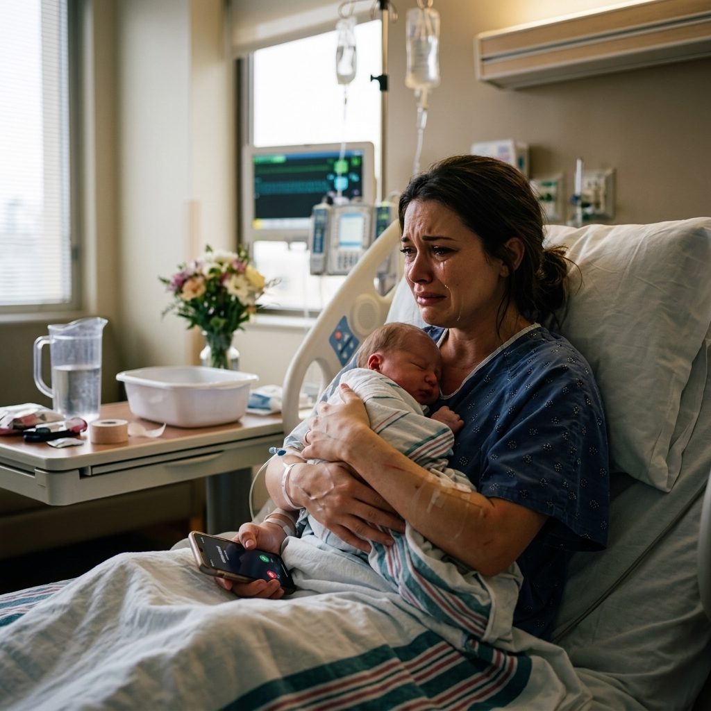 Gleich nachdem ich meine Tochter geboren hatte, rief ich meine Mutter an. Sie lachte kalt und sagte: „Ich bin bei der Geburtstagsfeier deiner Schwester beschäftigt! Warum solltest du mehr Müll wie dich in die Welt bringen?“ Dann rief meine Schwester im Hintergrund: „Du hast meinen besonderen Tag ruiniert! Was für eine egoistische Zeit zur Geburt!“ Meine Stimme zitterte, als ich den Anruf beendete und meinen Neugeborenen in meinen Armen hielt, kämpfte nicht zu weinen. Aber am nächsten Tag tauchten sie vor mir auf. Geschichte