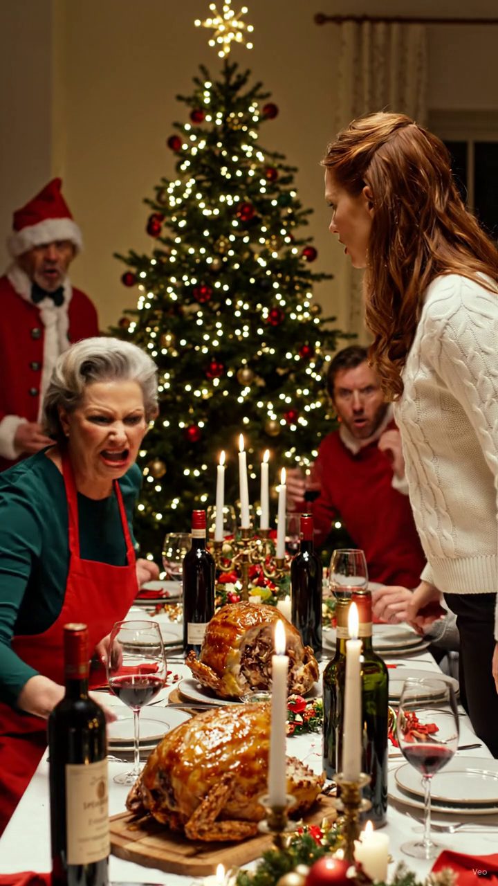 Beim Weihnachtsessen hat meine Mutter mich verspottet “Ihre Schwester hat gerade ein schönes Haus gekauft!” Meine Schwester bewunderte “Wann wirst du dich niederlassen?” Ich lächelte “Ich schon. Ich habe einfach niemanden eingeladen, der mich zweifelt.“ Ihr Gesicht drehte sich rot, als jeder zu starren.