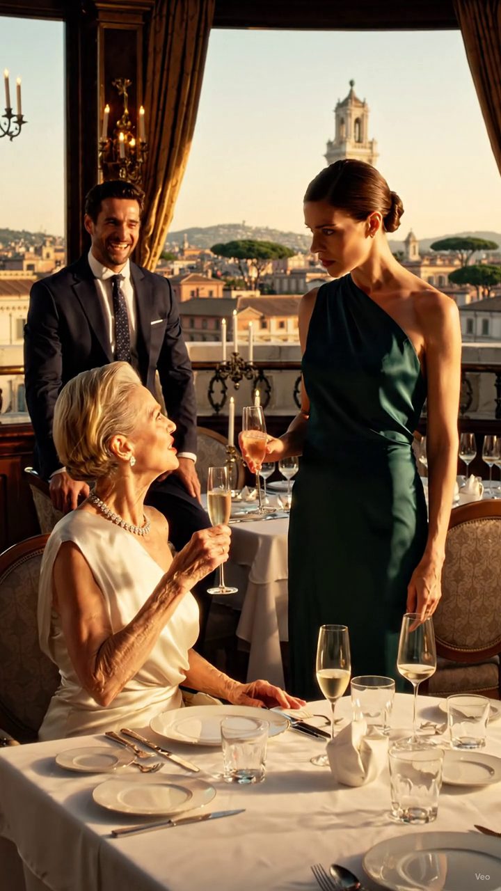 Ils m'ont laissé debout sans chaise à ma mère à Rome. Ils ont oublié que j'étais la seule raison pour laquelle la célébration existait.