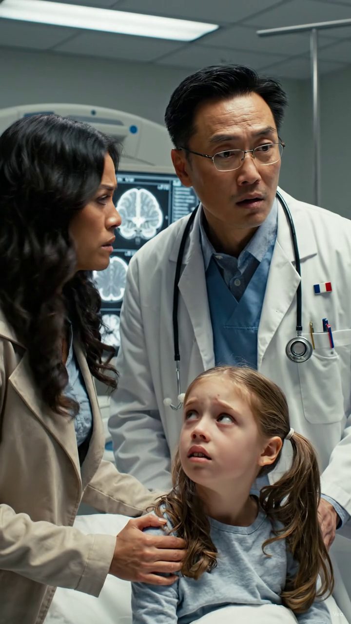 Maman, ma tête me fait mal... Ma fille de 8 ans semblait étrangement faible, alors je l'ai précipitée à l'hôpital. Mais au moment où le docteur a regardé son IRM, il a gelé. Puis il s'est tourné vers moi et m'a dit, "Ma"am, vous devez voir cela maintenant. J'ai regardé l'écran et instantanément senti mon sang couler froid... Histoire