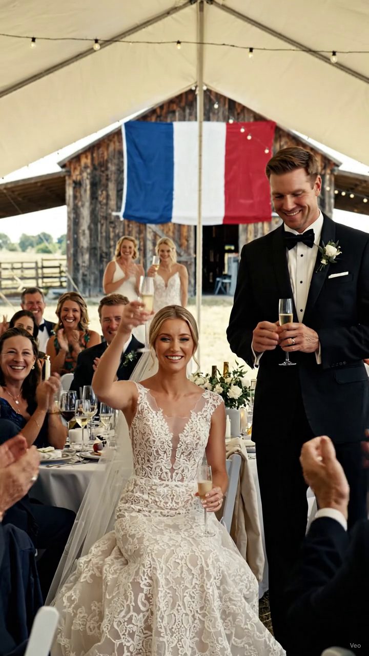 La mariée de mon fils sourit à 300 invités et annonça que le ranch de mon défunt mari serait leur « première vraie maison ». Tout le monde a applaudi. Je me suis assis dans la rangée arrière avec mon sac sur mes genoux, regardant mon fils éviter mes yeux. Quand le toast s’est terminé, je suis sorti, j’ai appelé le bureau des archives du comté, et j’ai demandé si le papier avec mes initiales copiées avait encore traversé.